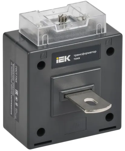 Трансформатор тока ТТИ-А 125/5А кл. точн. 0.5 5В.А МПИ08 IEK ITT10-2-05-0125-08
