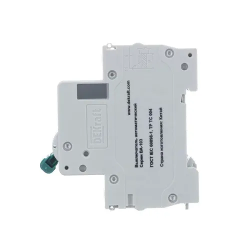 Выключатель автоматический модульный 2п C 16А 6кА ВА-103 DEKraft 12289DEK фото 4