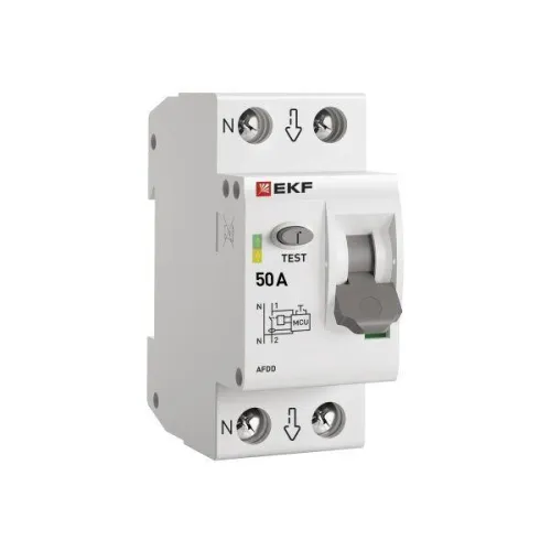 Устройство защиты от дугового пробоя (УЗДП) 1P+N 50А PROxima EKF afdd-2-50-pro