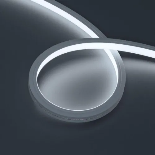 Лента светодиодная MOONLIGHT-TOP-X320-13х12mm 24V White 6500К 5Вт/м IP67 sauna wire x1 вывод вниз герметичная (уп.5м) Arlight 051133