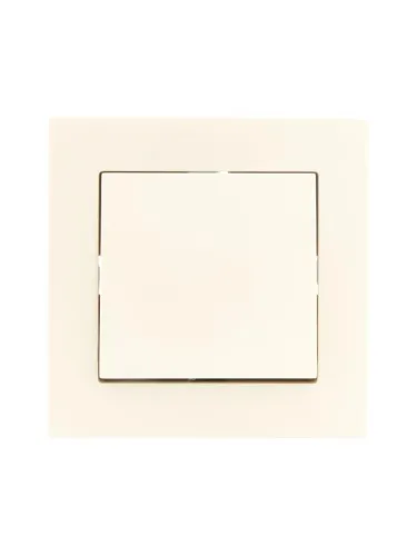 Рамка 1-местн. горизонт. VESNA кремов. LEZARD 742-0300-146