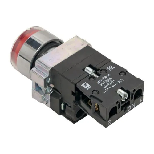 Кнопка BA42 с подсветкой 230В красн. NC PROxima EKF xb2-bw42-230 фото 3