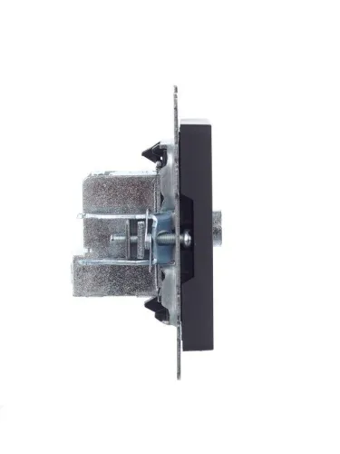 Розетка телевизионная проходная TV СП Brite РТВ10-0-БрГ механизм графит IEK BR-A10-P-K53 фото 2