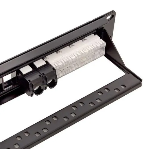 Патч-панель модульная 19дюйм 1U неэкранированная 24 порта с органайзером (пустая) TERACOM PRO EKF TRP-MODP-UTP-1U24 фото 5