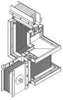 Секция Z-образ. лев. вверх 3200А Cu 3L+N+PER IP55 тран. IEK LB-3200C4-35-F-ZLU