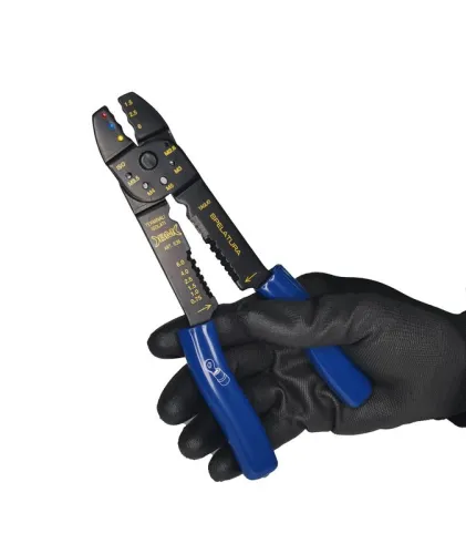 Пресс-клещи для изолированных кабельных наконечников 0.5-6кв.мм BM BM-536 фото 2