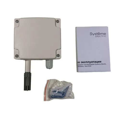 Датчик влажности и температуры наружный 4-20мА -50-50град. СPT1000 24В SE SOHCTP фото 4