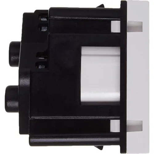 Розетка 2мод. 16А 250В 45град. с заземл. без защ. шторок винт. зажимы бел. ИЭК Leg 4521051 фото 2