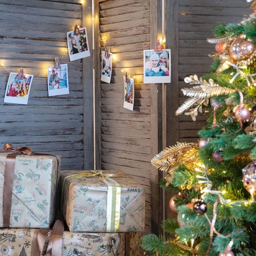 Прищепка деревянная "Елочки" 14.5х4.5х1.6см роз. (уп.6шт) Neon-Night 504-032 фото 2