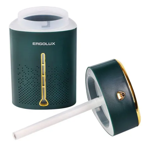 Увлажнитель ELX-HUM01-C05 зел./зол. Ergolux 15326 фото 6