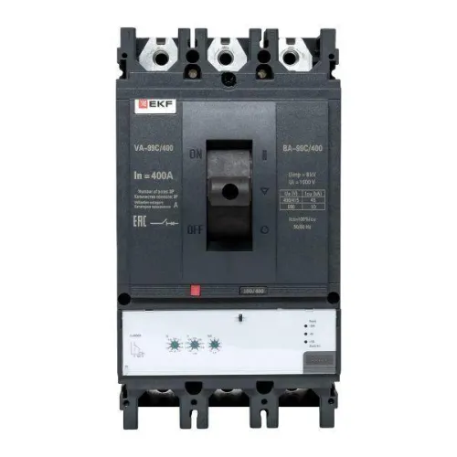 Выключатель автоматический 3п 400/400А 45кА ВА-99C Compact NS PROxima EKF mccb99C-400-400 фото 3