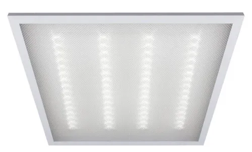 Светильник светодиодный ДВО-6001 Призма 36Вт 4000К IP40 595х595х19 ДВО/ДПО рассеив. V2 негорюч.; панель ФАZА 5033856A