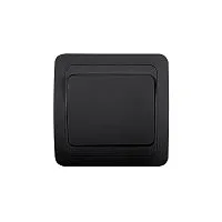 Выключатель 1-кл. CLASSICO 2021B черн. IN HOME 4690612061078