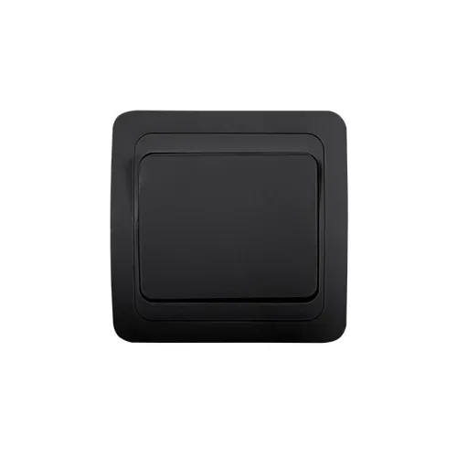 Выключатель 1-кл. CLASSICO 2021B черн. IN HOME 4690612061078
