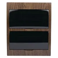 Щит ЩРН-П-24 IP41 темное дерево PROxima EKF pb40-n-24-dark