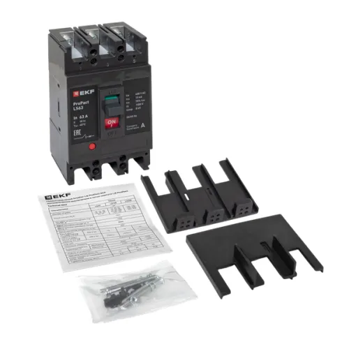 Выключатель автоматический 3п 63А 15кА LS63 ProPact EKF mccb-63-15-3-63-ls фото 2