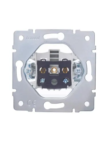 Розетка 1-м СП Vesna без заземл. ПБТ механизм бел. LEZARD 742-0288-121B фото 6