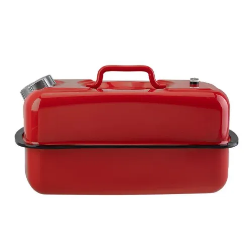 Канистра для топлива горизонт. металлическая 10л Rexant 80-0199 фото 2