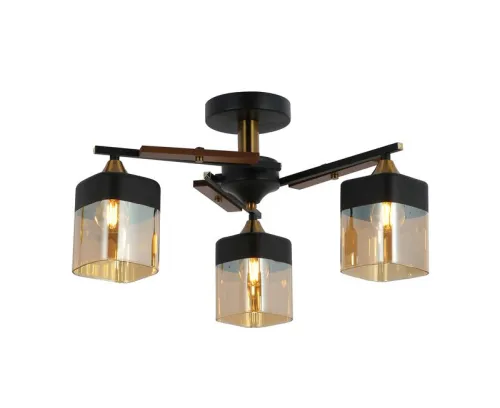 Люстра Glitz 60Вт E27х3 IP20 Freya FR5154PL-03B