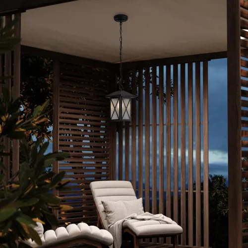 Светильник Gabi 1х40Вт E27 IP44 подвесной Voltega VGL7214PL-01B фото 4