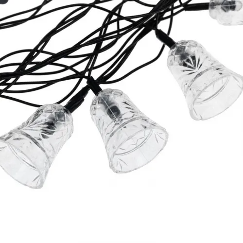 Гирлянда светодиодная "Колокольчики" 2.8м 20LED мультиколор RGB 2Вт IP20 с контроллером Neon-Night 303-062 фото 3