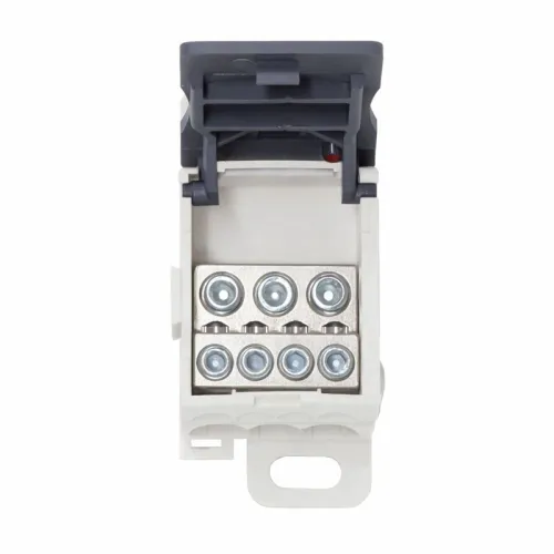 Блок распределительный винтовой зажим 3х16кв.мм 4х6кв.мм DKC POD-80 фото 4