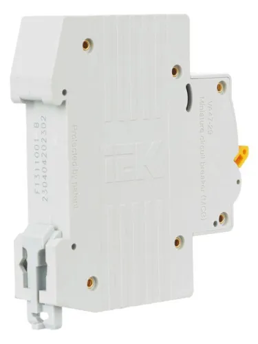 Выключатель автоматический модульный 1п B 2А 4.5кА ВА47-29 KARAT IEK MVA20-1-002-B фото 3