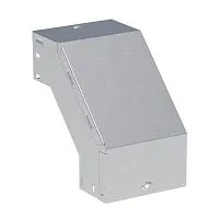 Угол для лотка вертикальный внешний 90град. 400х80 1.2мм HDZ EKF vo9080400-1.2-HDZ