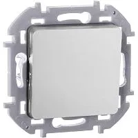 Переключатель 1-кл. Inspiria 10А IP20 250В 10AX механизм алюм. IEK 673652