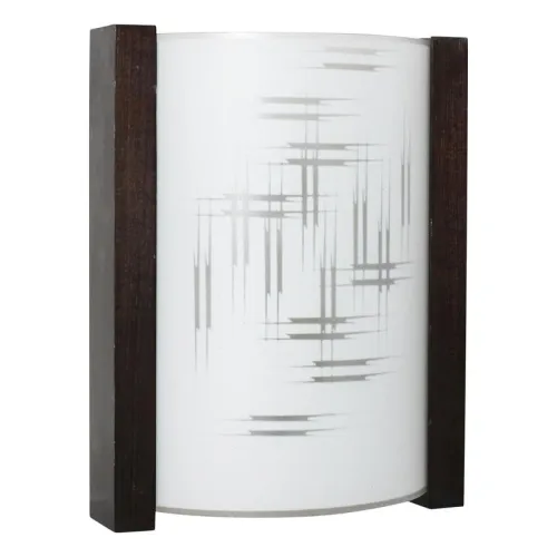 Светильник НББ 01-60-501 "Карелия" 230х180х68 "Элегант" матов./венге (инд. упак.) Элетех 1005206010 фото 2