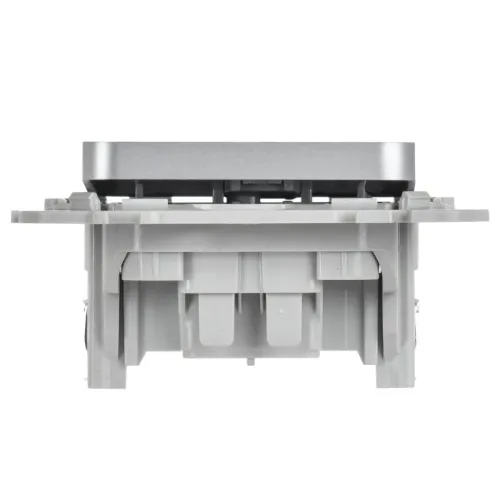 Выключатель 1-кл. СП FLITE ВС11-1-1-ФлА 10А с индикацией механизм алюм. IEK FI-V10-1-10-1-K47 фото 4