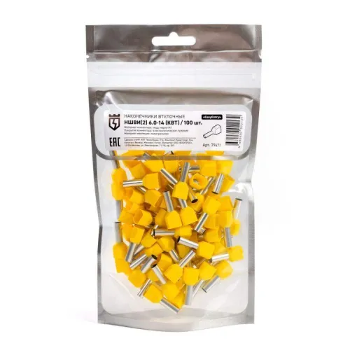 Наконечник штыревой НШВИ(2) 6.0-14 КВТ 79471 фото 2