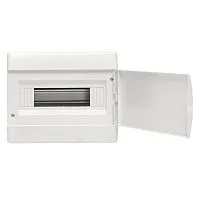 Щит ЩРВ-П-12 IP41 бел. дверца (пром. упак.) Basic EKF pb-v-12w-bas
