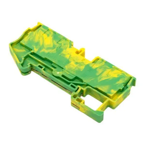 Колодка клеммная пружинная 4 Push-in 4 вывода земля EKF PIT-4-4-pe фото 5