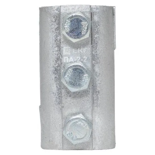 Зажим соединительный плашечный 3 болта М6 (D провода 9.6...11.4мм) ПА-2-2 PROxima EKF pa-2-2 фото 2