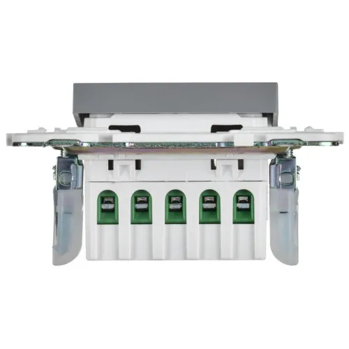 Кнопка звонка SKANDY 10А SK-V17Gr для отелей с индикацией сер. IEK SK-V14-2-10-K03 фото 5