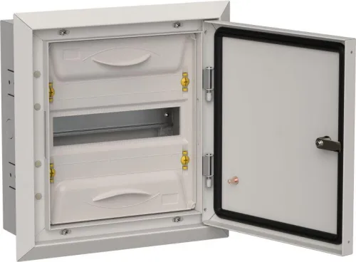 Корпус ЩРв-12 (1х12) TITAN 5 380х365х130 IP31 сер. метал. IEK TI5-50-V-012-31-7035