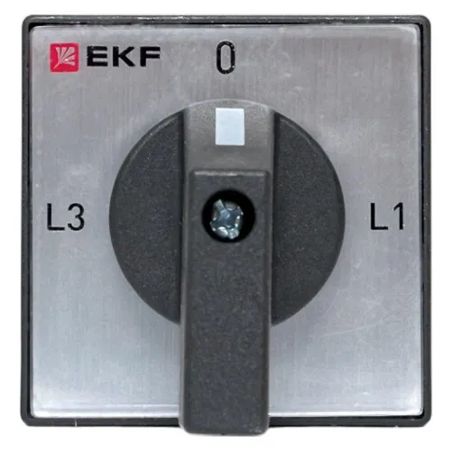Переключатель кулачковый ПК-1-94 4п 10А для амперметра EKF pk-1-94-10 фото 9