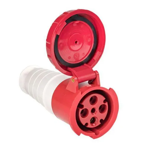 Розетка кабельная 63А 380В 3P+РЕ IP67 (234) EKF ps-234-63-380 фото 2