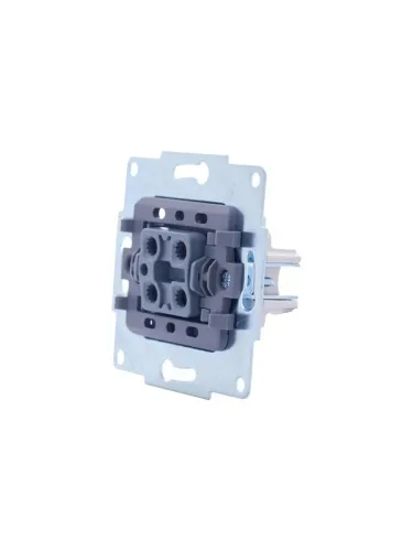 Переключатель проходной 1-кл. СП Vesna механизм крем. LEZARD 742-0388-105 фото 7