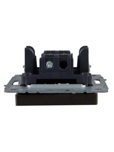 Выключатель проходной 1-кл. СП BRITE ВС10-1-6-БрТБ 10А механизм бронза IEK BR-V12-0-10-K45 фото 6