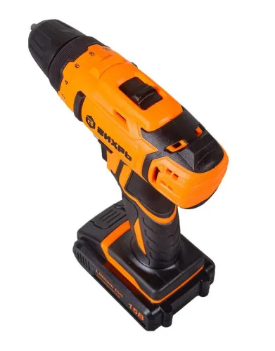 Дрель-шуруповерт аккумуляторная ДА-16Л-2КА с набором оснастки 65 предметов Вихрь 72/14/49 фото 8