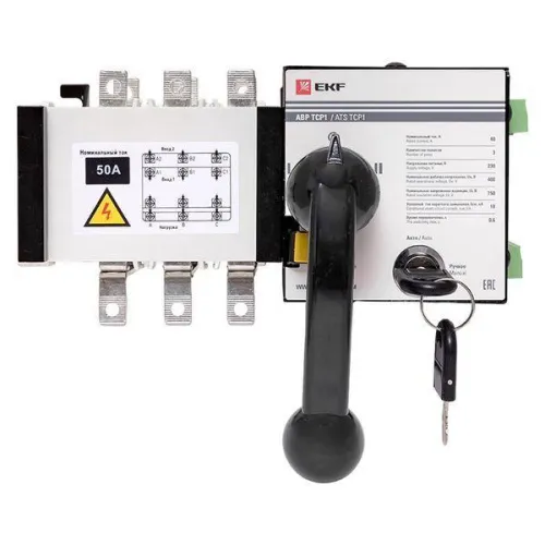 Устройство автоматического ввода резерва АВР 3п 50А 230В ТСР1 PROxima EKF ats-tsr1-50A-3p-pro фото 6