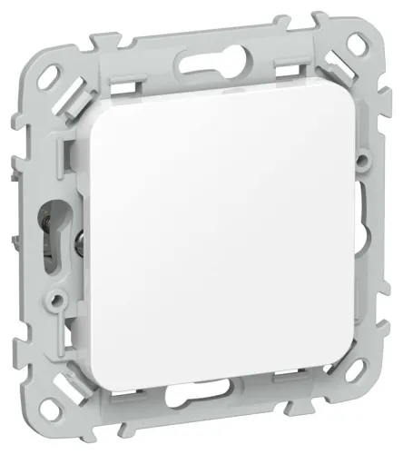 Заглушка СП FLITE ЗГ-ФлБ с суппортом механизм бел. IEK FI-PL10-K01