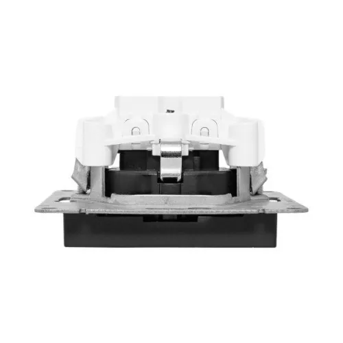 Розетка СП Эпика 16А с заземл. защ. шторки механизм черн. EKF UP1-SOB-111 фото 8