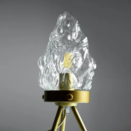 Светильник "Фламенко" ННБ 63-60-009 зол./шнур зол. [ИМ] Е14 настол. зол. Элетех 1005405309 фото 3