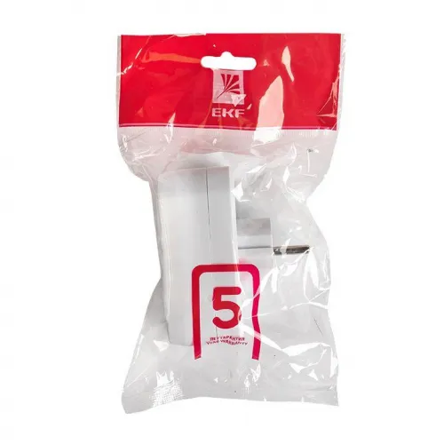 Разветвитель 2-м с заземл. 16А IP20 250В плоск. PROxima EKF ARP16-2 фото 6