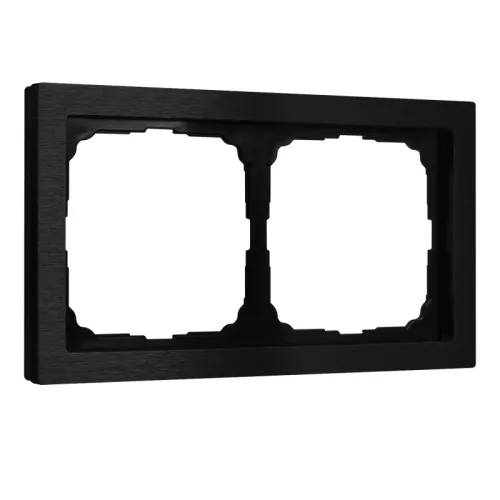 Рамка 2-м ArtGallery Pure метал. оникс SE GAL312302 фото 4