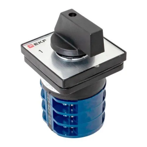 Переключатель кулачковый ПК-1-43 3п 32А "1-0-2" IP65 EKF pk-1-43-32-65 фото 7