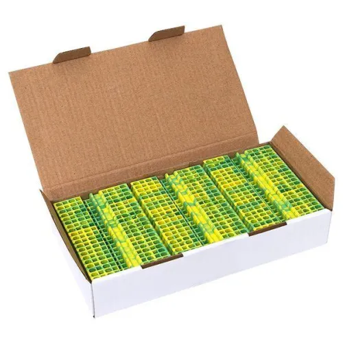 Колодка клеммная ST-2.5 4 вывода земля пружинная EKF plc-jxb-st-2.5-4-pen фото 9